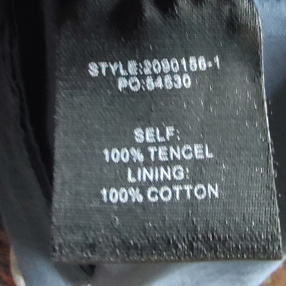 Anthropologie Current Air Navy & Rust Print Tiered Mini Baby Doll Dress | Medium - Picture 5 of 7